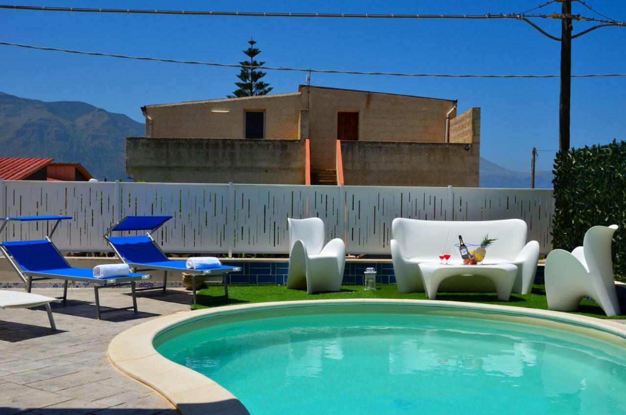 Villa Con Piscina Alcamo Marina Exterior foto