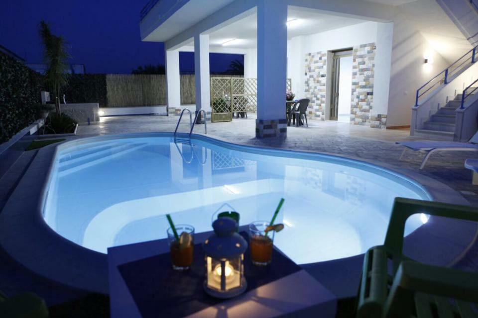 Villa Con Piscina Alcamo Marina Exterior foto